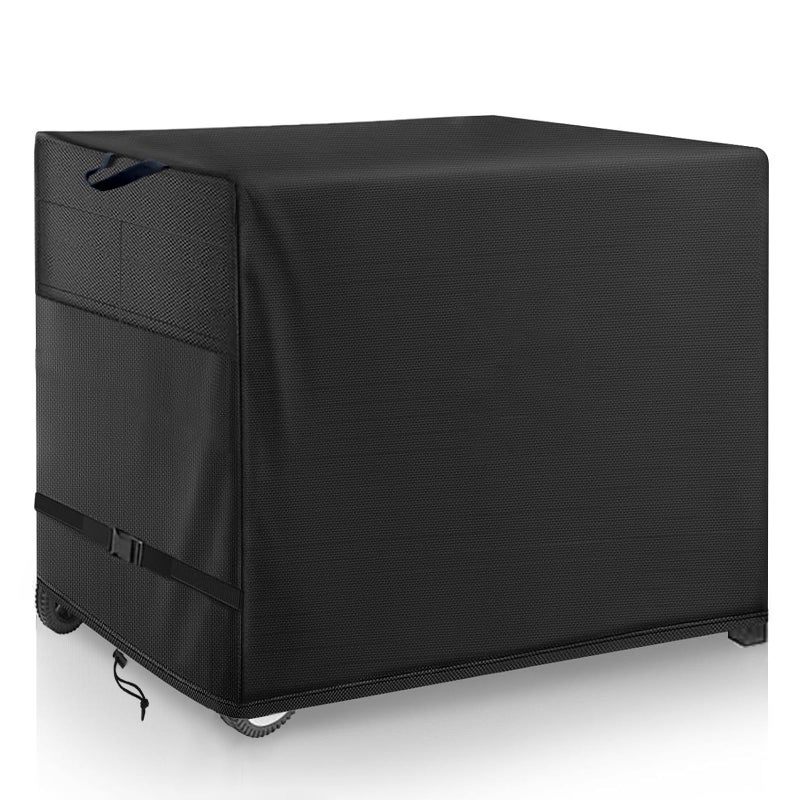 Wnanan Outdoor Pizza Oven Table Cover Heavy Duty Waterproof Cover for Ooni Large TableBlack - Image 2