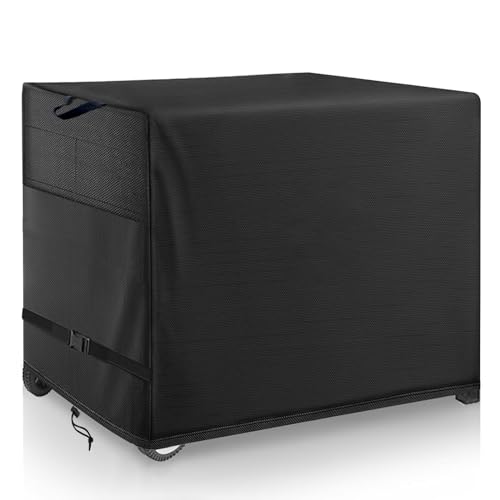 Wnanan Outdoor Pizza Oven Table Cover Heavy Duty Waterproof Cover for Ooni Large TableBlack - Image 1