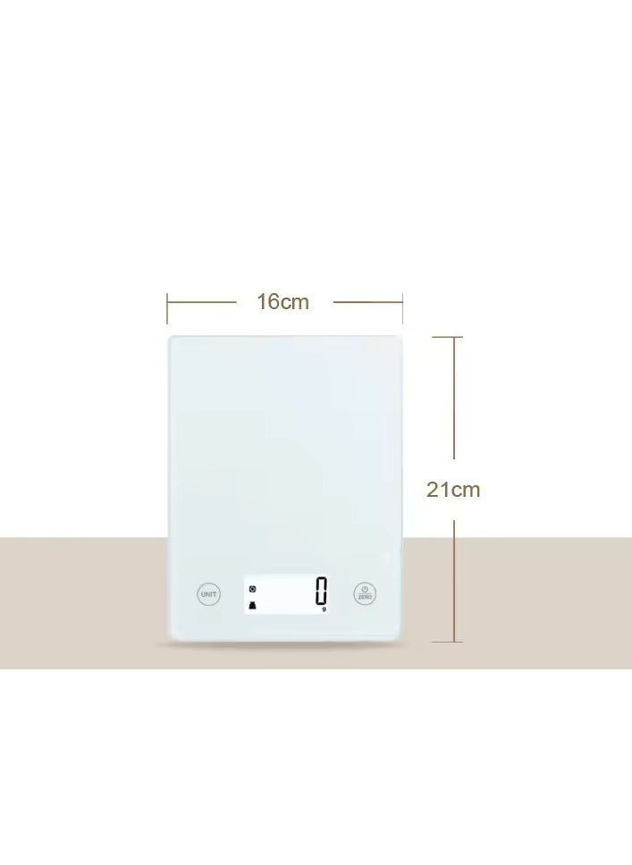 ProOne - ProOne Bluetooth Smart Kitchen food Scale, Measure Volume, Weight, Calories, Multi User Data Storage, Phone Connect, Small Weight machine Cooking, Baking & Your Diet Planning Partner - Image 1