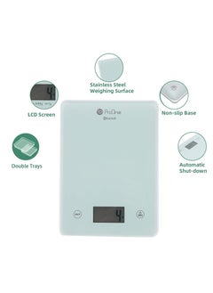 ProOne ProOne Bluetooth Smart Kitchen food Scale, Measure Volume, Weight, Calories, Multi User Data Storage, Phone Connect, Small Weight machine Cooking, Baking & Your Diet Planning Partner  - Image 5