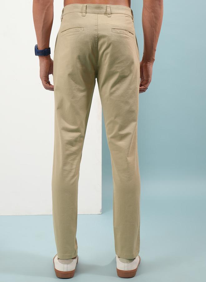 Highlander Mid Rise Regular Fit Chino Trousers - Image 3