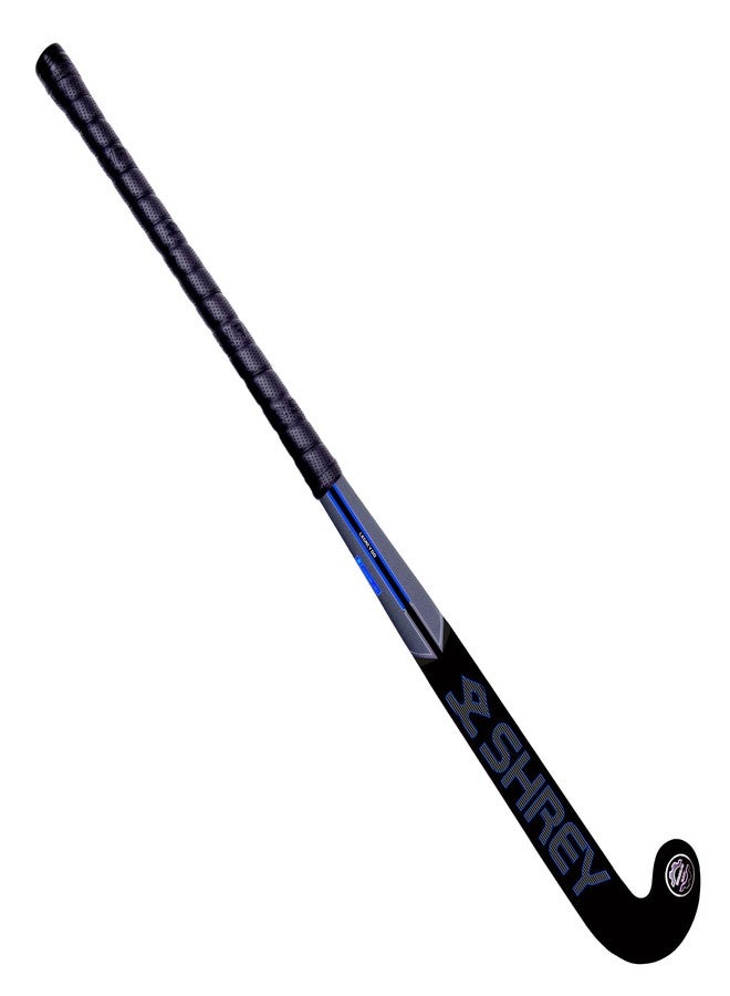 Shrey Legacy 00 Junior Late Bow Hockey Stick (Black/Blue, 36) - Image 2