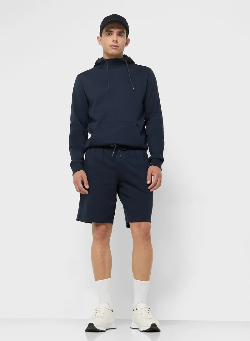EMPORIO ARMANI Logo Drawstring Shorts