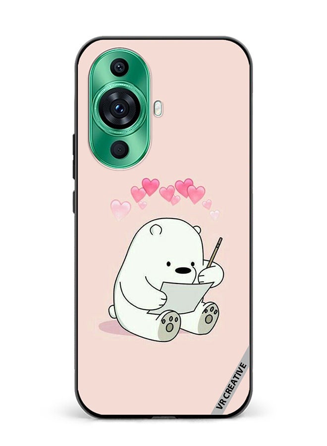 VR CREATIVE Protective Case Cover For Huawei nova 11 Cute Teddy Design Multicolour - Image 1