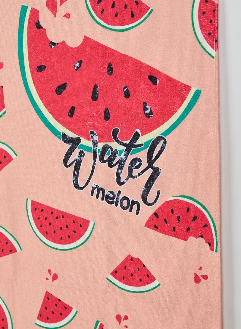 DeFacto Kids Watermelon Printed Beach Towel