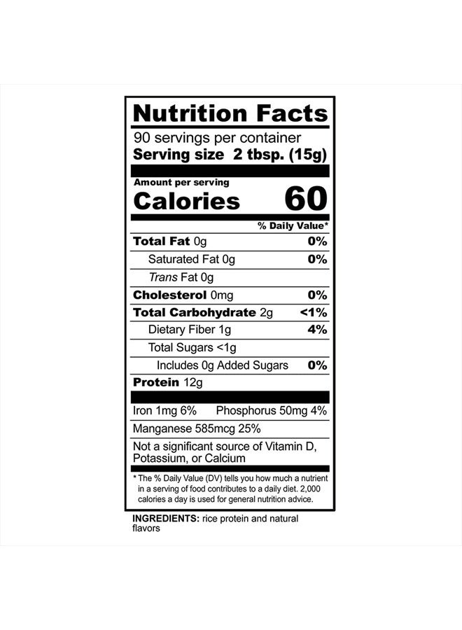 Nutribiotic بروتين الأرز من نوتريبيوتيك، فانيليا، 3 باوند - Image 5