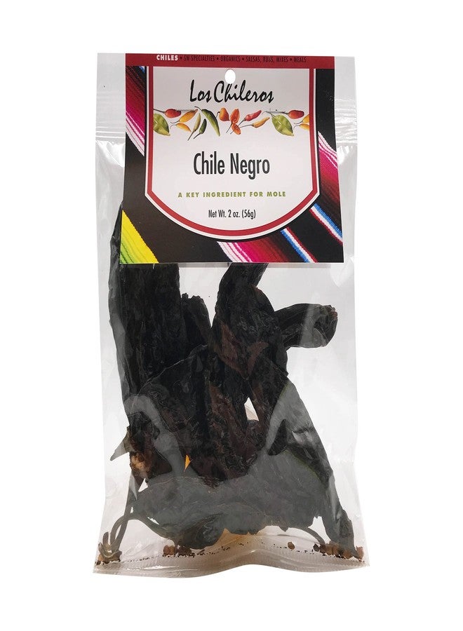 LOS CHILEROS Negro Chile Pods, 2 OZ - Image 1