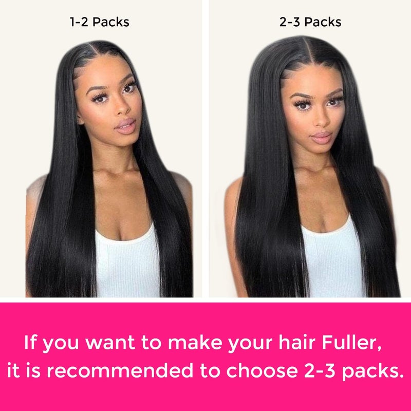 Lashey Hair Extensions Seamless Clip in Hair Extensions, Straight Remy Human Hair Extensions 12 Inch #1 Jet Black 7pcs 80g Real Hair Extensions Black Hair Extensions with Soft Invisi Edge PU Weft - Image 5