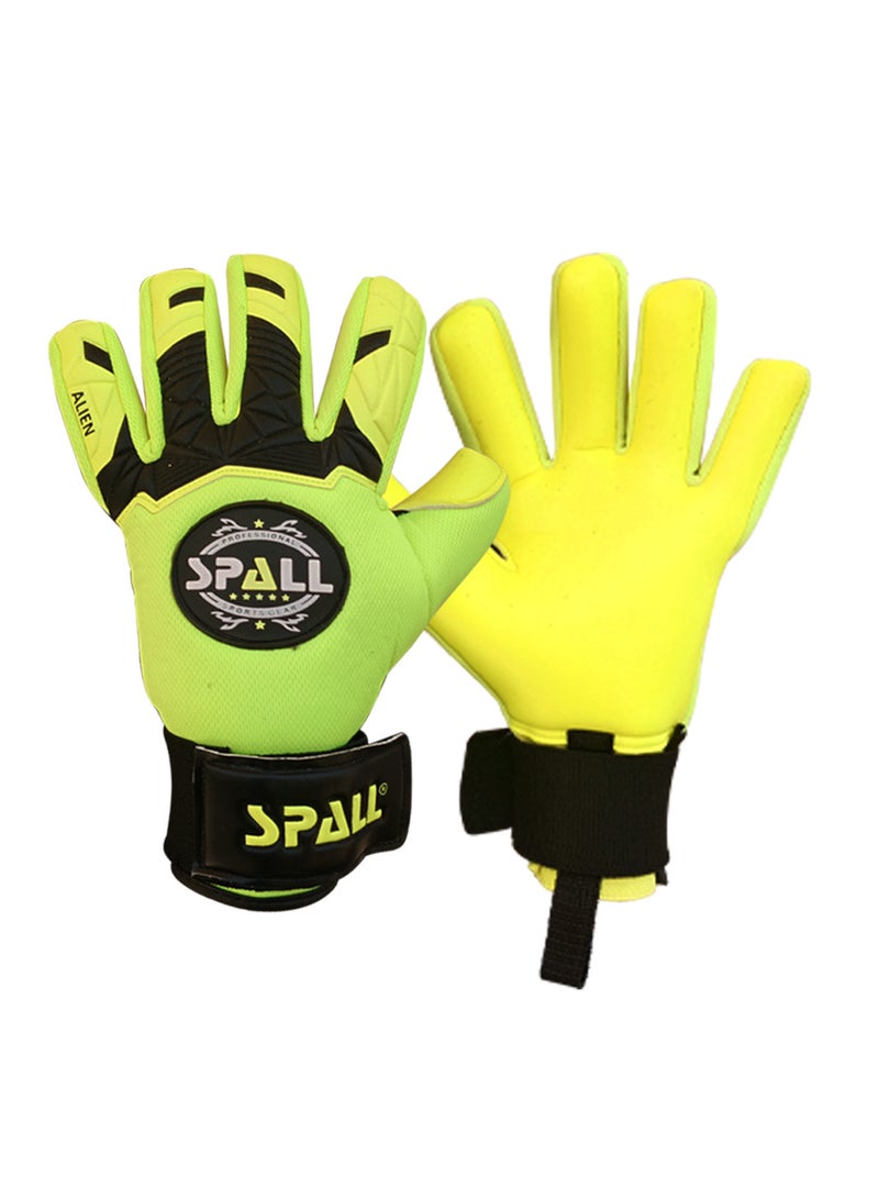Spall Goalkeeper Gloves With Finger Save Breathable Strong Grip For The Toughest Saves Soccer Goalie Easy Fit For Men Women  - Image 1