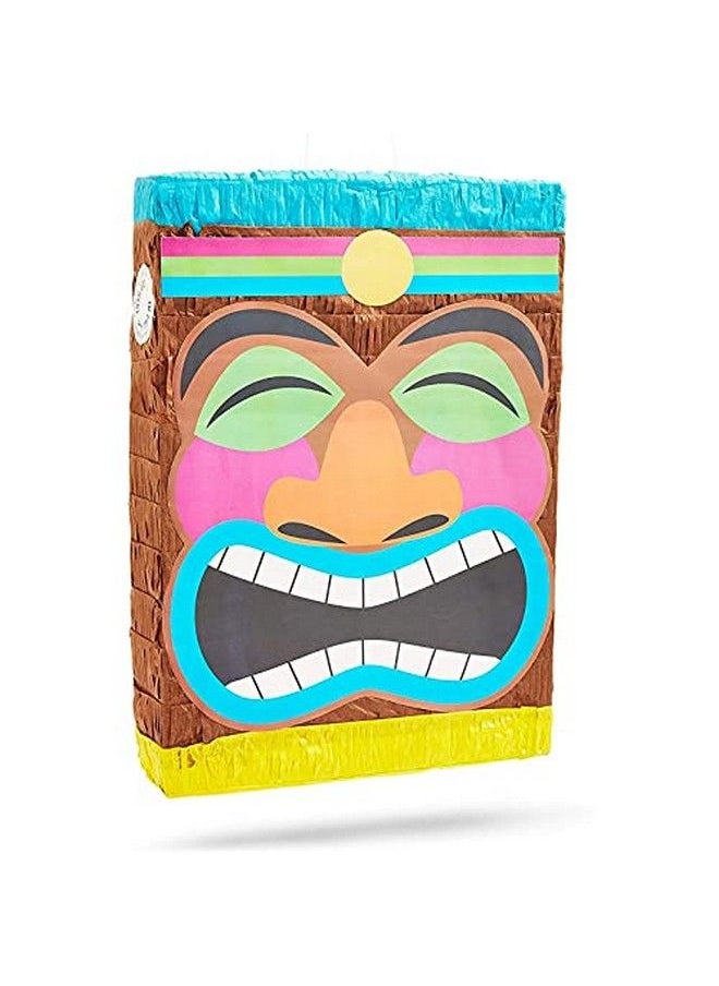 Blue Panda Tropical Tiki Pinata For Luau And Hawaiian Party (16.7 X 11.6 Inches)  - Image 1