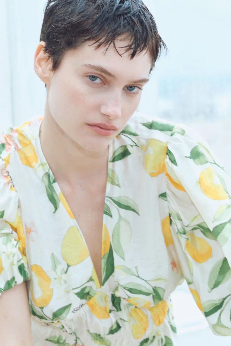 H&M V-neck blouse