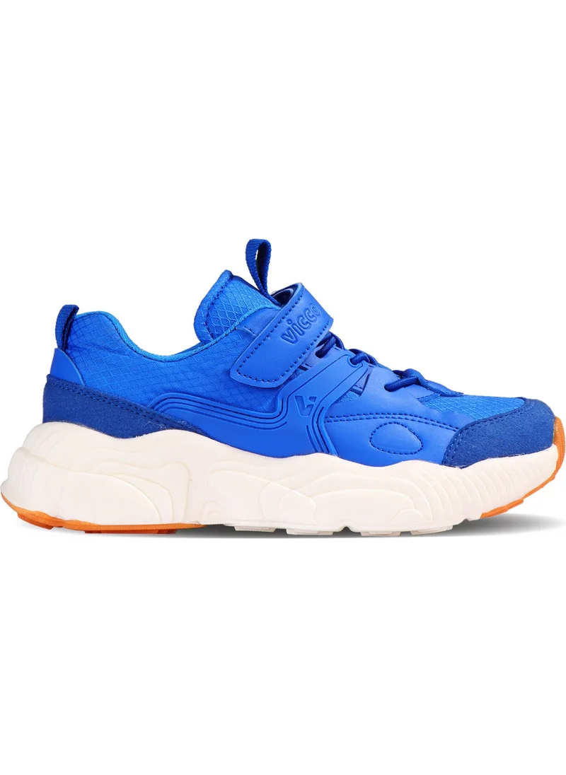 فيكو Fawn Lightweight Boys Saks Blue Sneaker