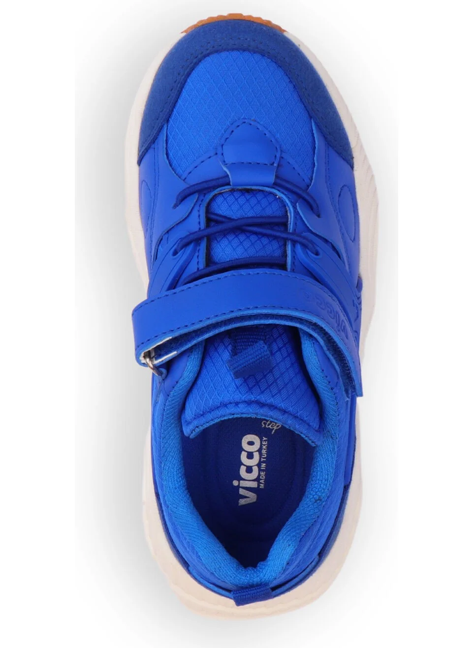 فيكو Fawn Lightweight Boys Saks Blue Sneaker