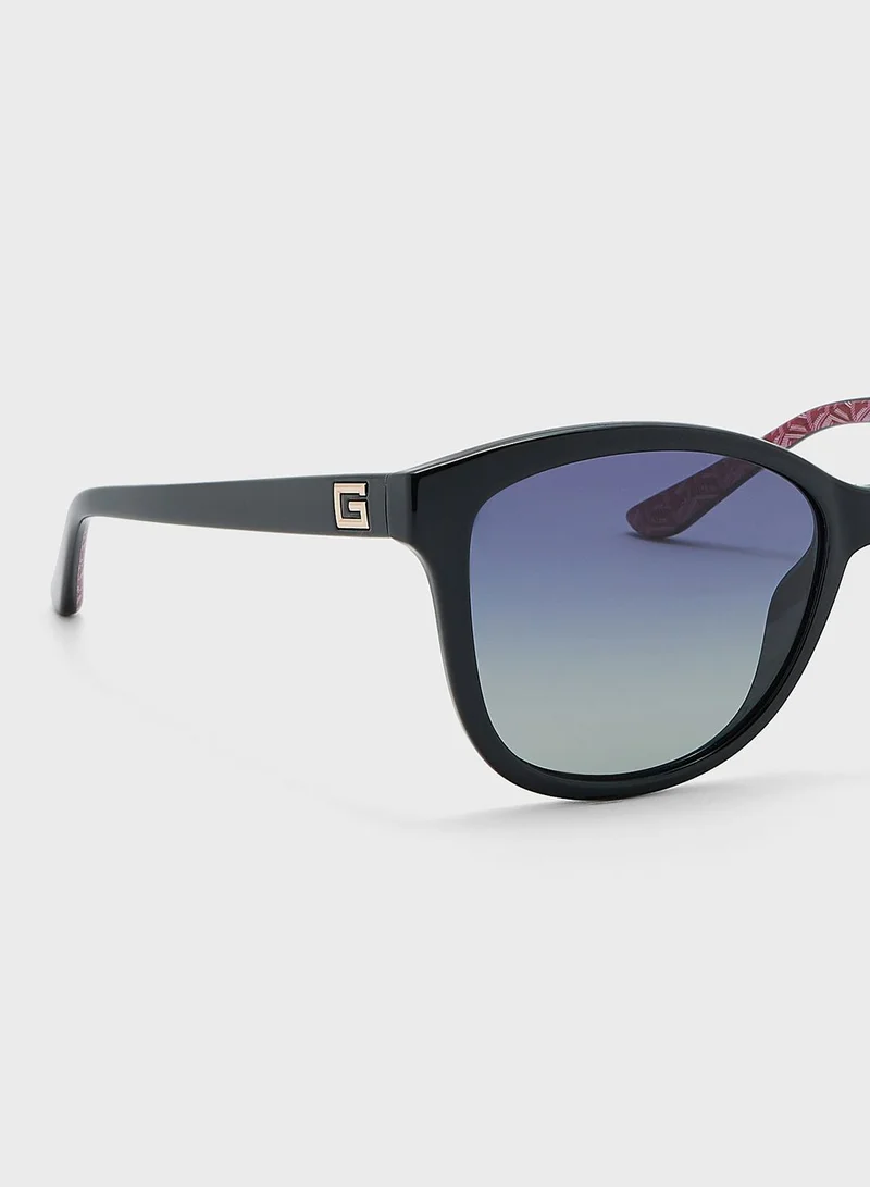 GUESS Cat Eye Sunglasses
