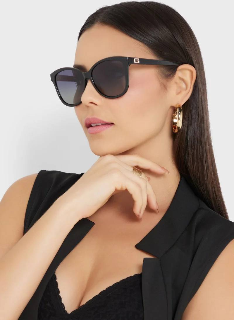 GUESS Cat Eye Sunglasses
