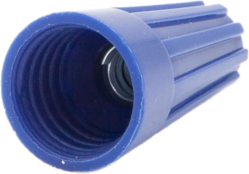 Maxxima Blue Electrical Wire Connector Screw Terminal - 1,000 Pack, Cone Shaped, UL Listed and ROHS Compliant, Ideal for Electrical Projects and Home Lighting Needs - Image 2