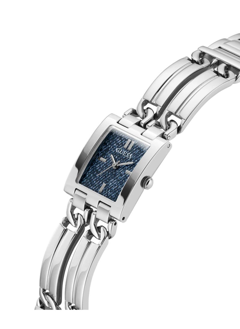 GUESS - Ladies Analog Quartz Silver Tone Stainless Steel Watch GW0807L1 - 24mm - Silver - Image 1