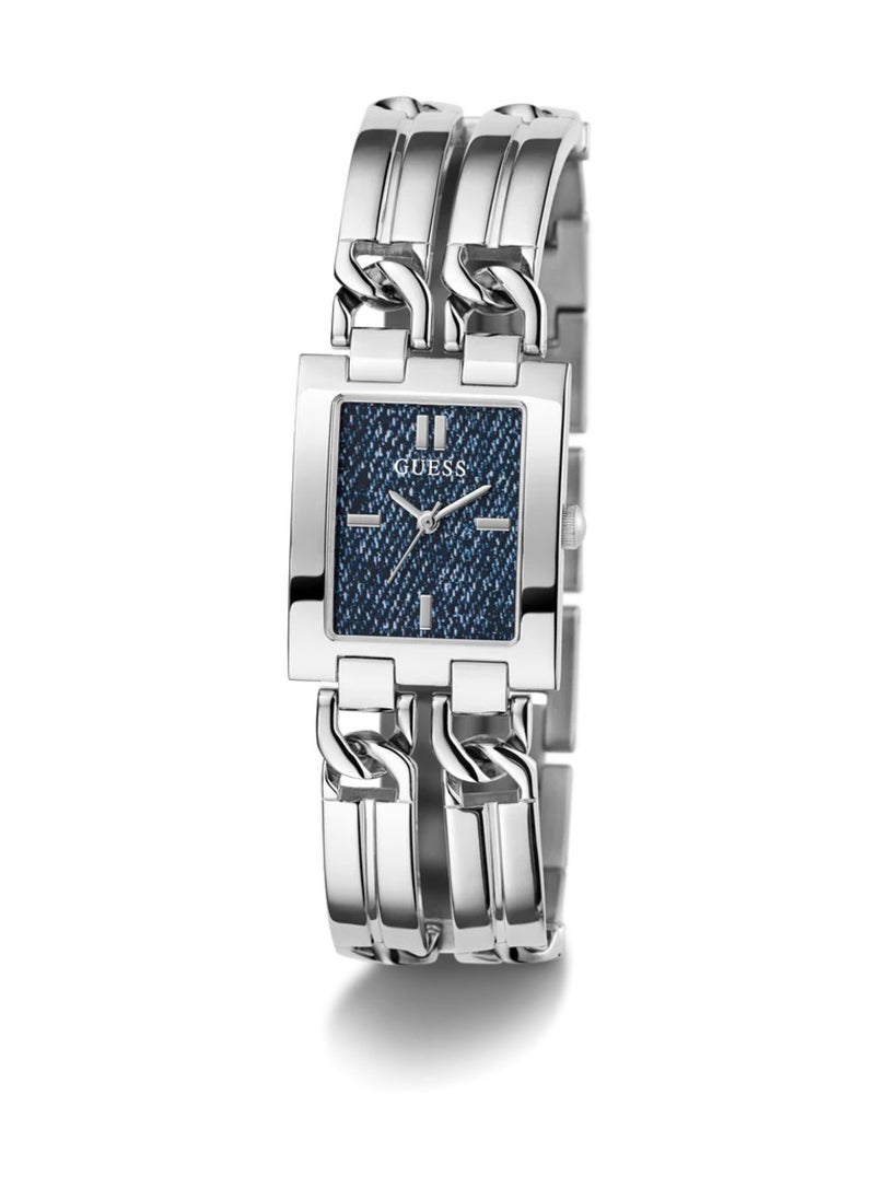 GUESS - Ladies Analog Quartz Silver Tone Stainless Steel Watch GW0807L1 - 24mm - Silver - Image 1
