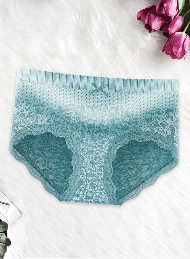 MARGOUN 5 Packs Women's Medium Size Lace Panties with High Waist Comfortable and Stylish Underwear for a Flattering Silhouette (Medium 160/85) - Image 3