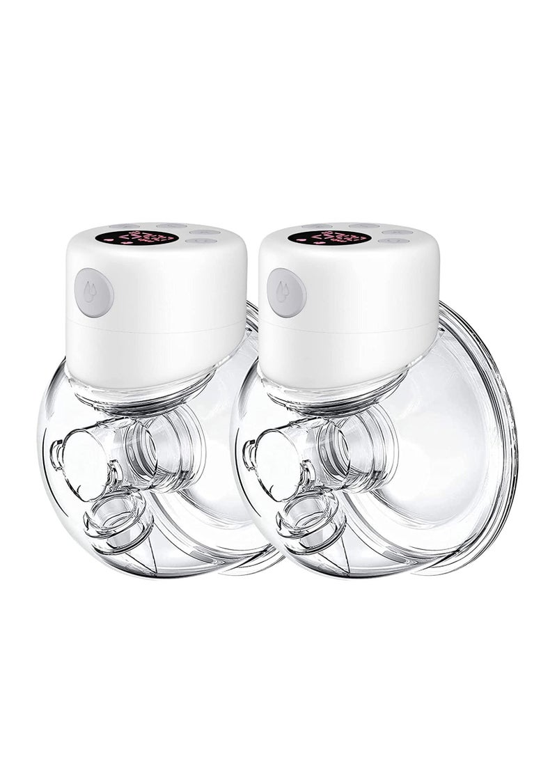 Arabest - Electric Breastpump Breastpump Hands-free Breastpump Wearable Breastpump 2pcs - Image 1