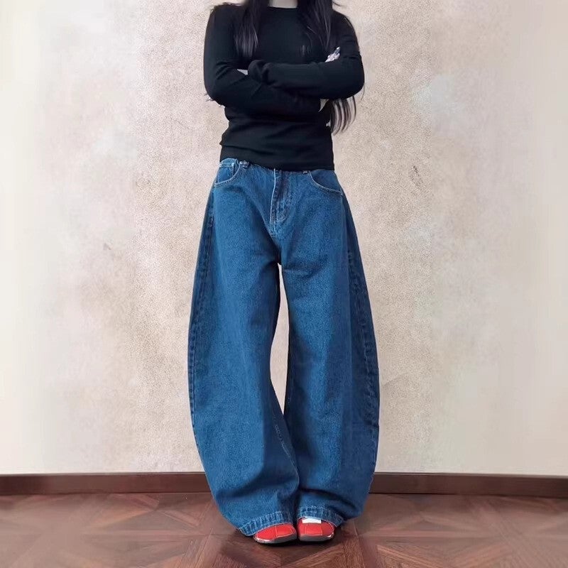 Unisex Casual Daily Denim Jeans - Image 1