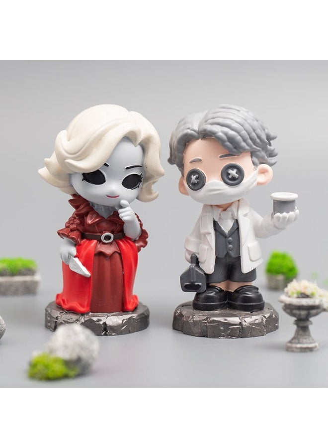 عام الهوية الخامس يدوية الصنع الطرفية الكرتون الرسوم المتحركة لعبة دمية الديكور مربع أعمى - Image 4