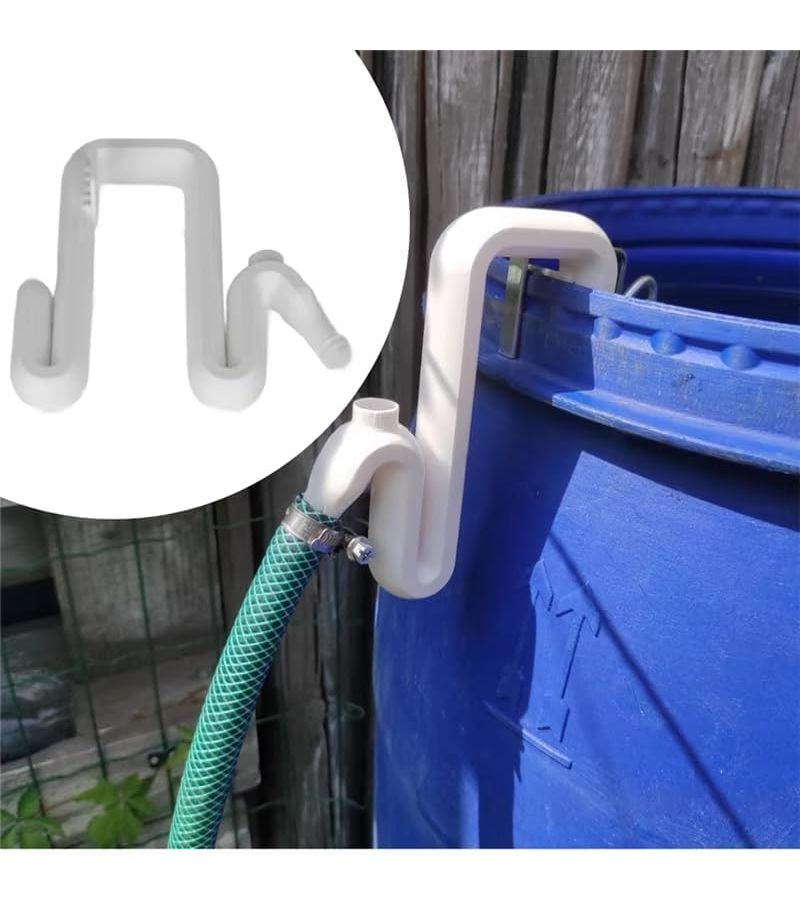 Gray Self Priming Siphon Hose Kit for Easy Automatic Drainage and Flood Protection - Image 2