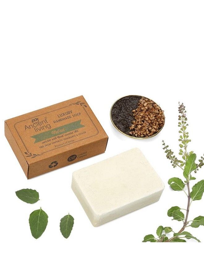 Ancient Living Tulasi Soap Set Of 4 (100 Gms)  - Image 4