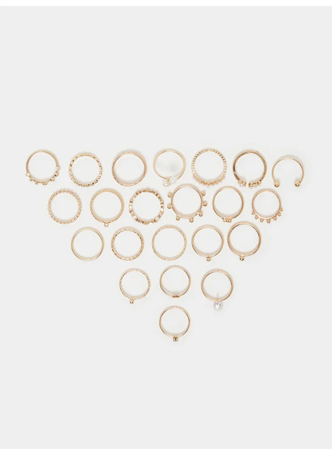 ستايلي Styli Multipack Assorted Rings