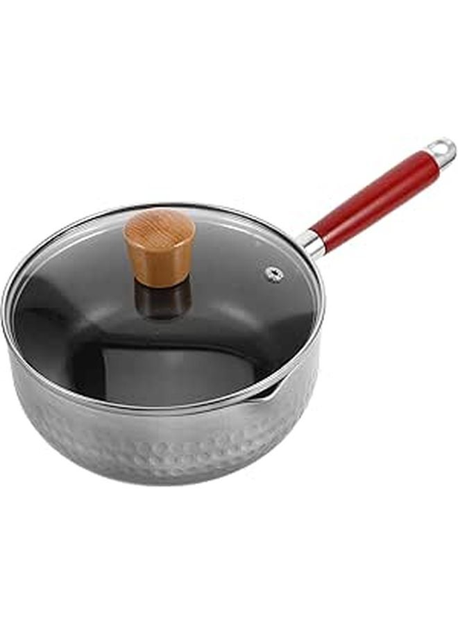 Multifunctional Non Stick Milk Pan With Lid 18cm Maifan Stone Coating Saucepan - Image 1