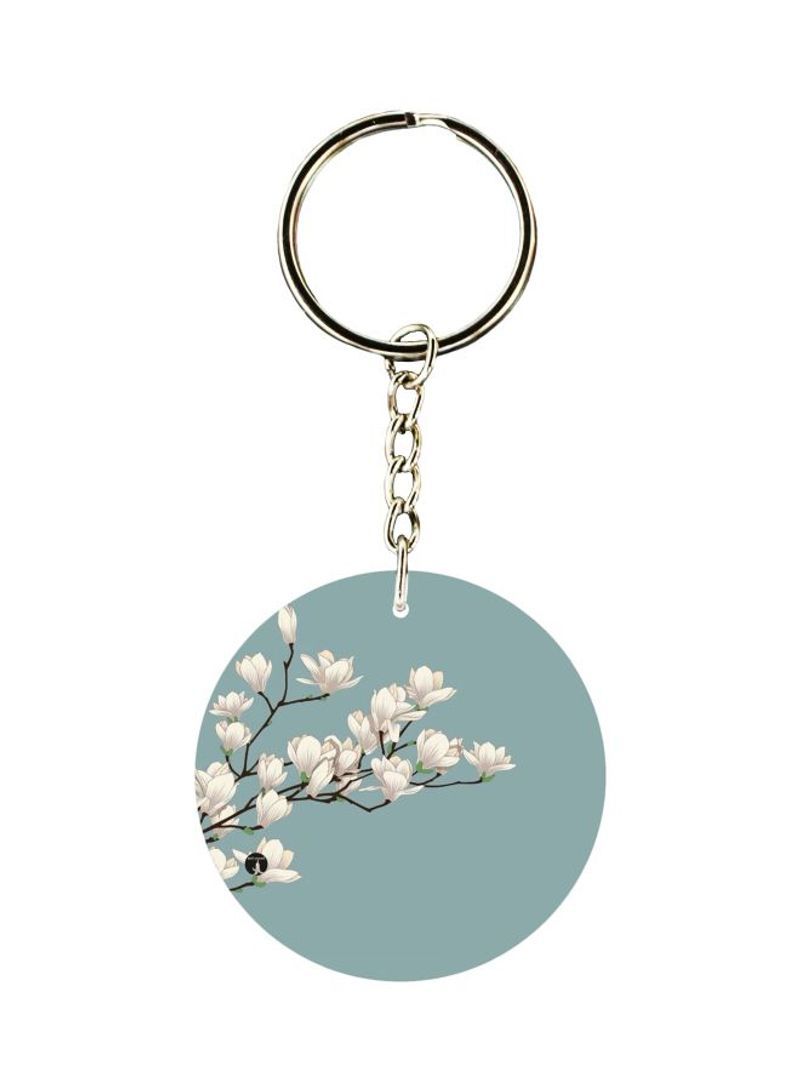 RKN Floral Printed Keychain