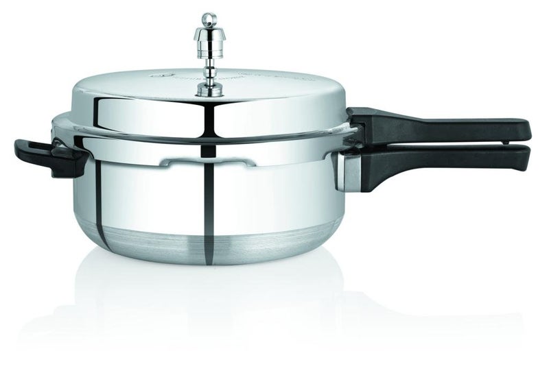 Premier Nethraa Aluminium Pressure Pan Small Outer Lid Silver CODE00197 PRODUCT WARRENTY 5 YEARS 4 LTR