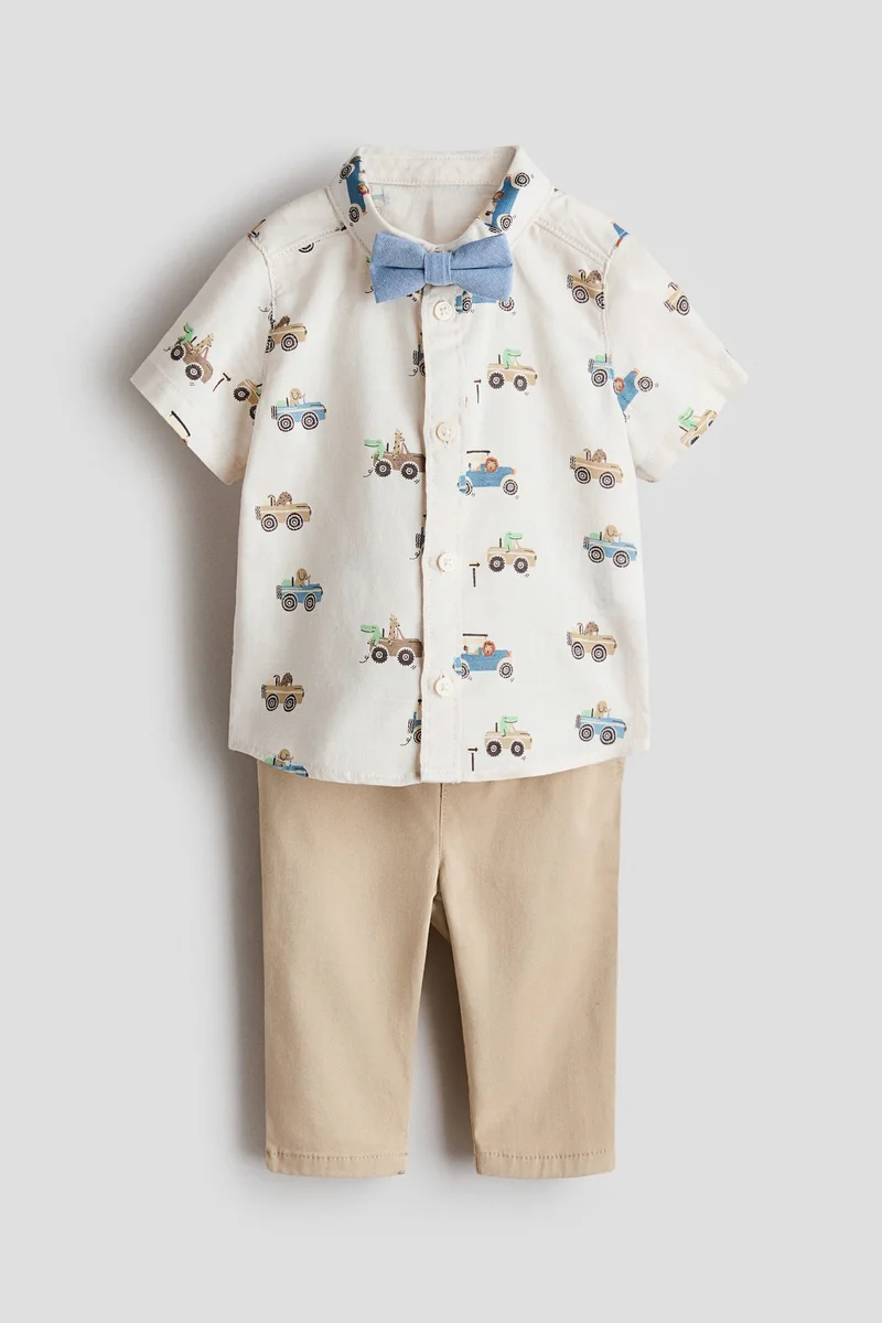 اتش اند ام طقم أنيق من 3 قطع