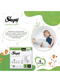 Sleepy Baby Diaper Natural Pants Size 6 |Ultimate Comfort, Superior Absorbency, Eco-Friendly, Hypoallergenic, 5 X 20 Pieces  - Image 5