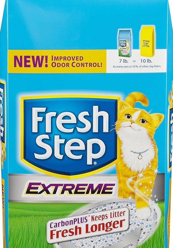 Fresh Step Extreme Scented Non-Clumping Clay Cat Litter, 7 Pounds - Image 1