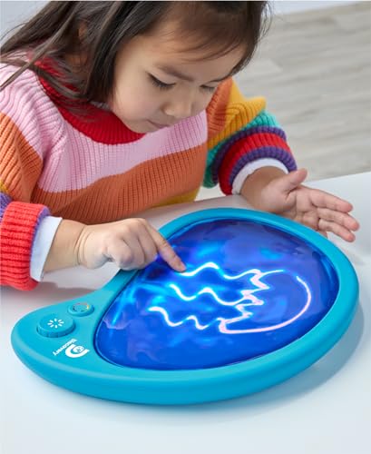 Discovery MessFree Glow Palette Interactive LightUp Art Pad with 12 Colors Musical Play Painting Drawing Tablet Travel Art Activity Kit Arts Crafts Toy for Kids Boys Girls Ages 4 - Image 5