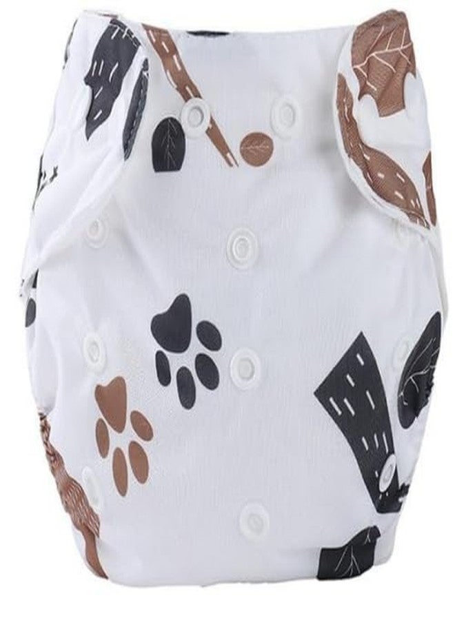 Kelexx Baby Infant Reusable Breathable Washable Cloth Diaper - Kids Cartoon Nappy Cover, Adjustable Training Pants for Boys & Girls - Eco-Friendly, Leakproof, Soft Cotton - Image 1