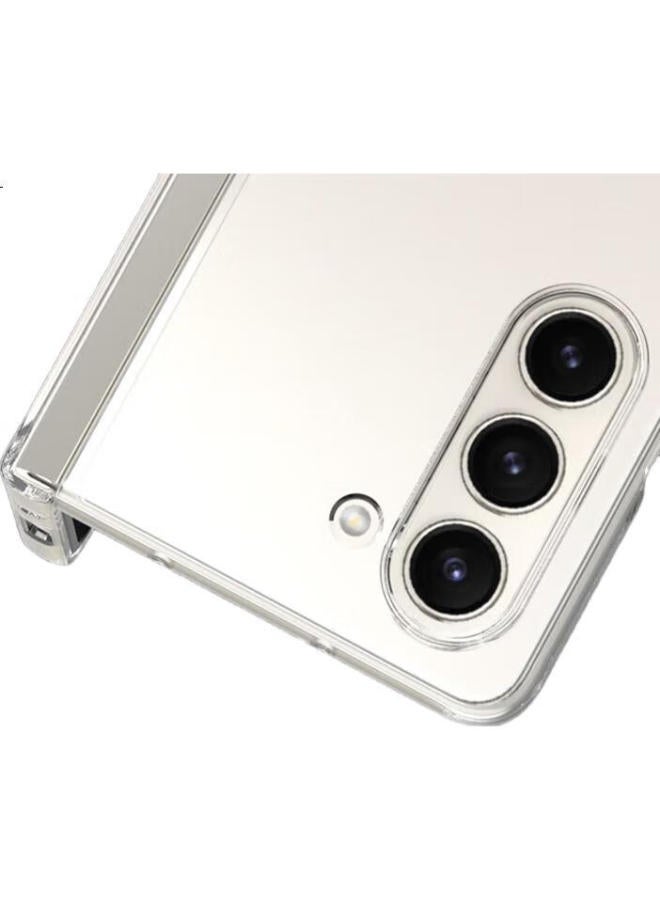 Stryfer حافظة هاتف متوافقة مع سامسونج Z Fold 5 من سترايفر، غلاف Galaxy Z Fold 5 القابل للطي W24، غطاء واقي عالمي، غلاف صلب رقيق للغاية مضاد للصدمات مع طلاء كريستالي للشعور العاري للرجال والنساء - شفاف مثل الكريستال - Image 2