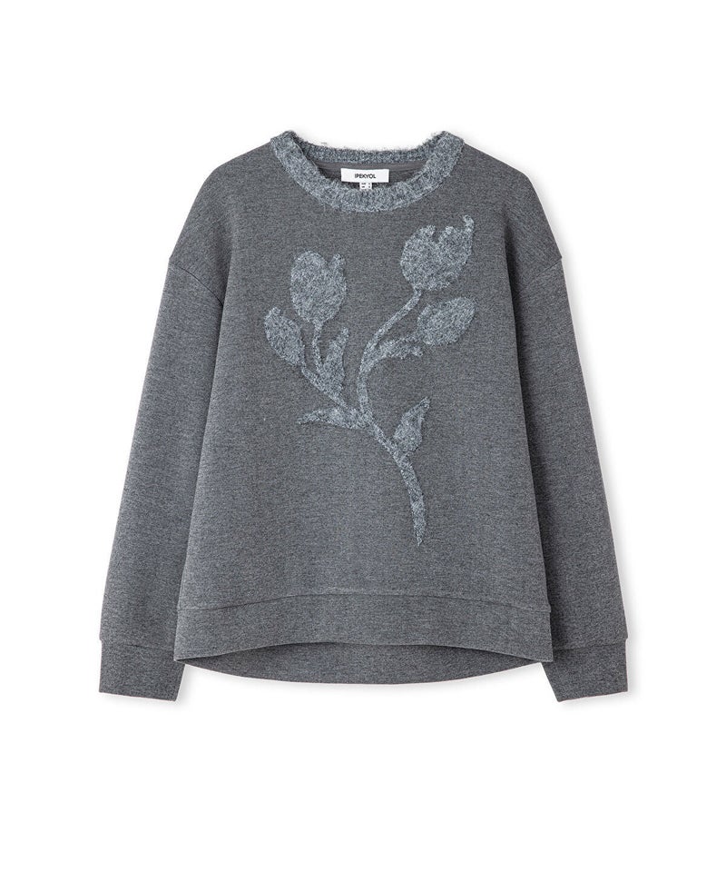 Ipekyol 3D Floral Embellished Sweatshirt - Image 5