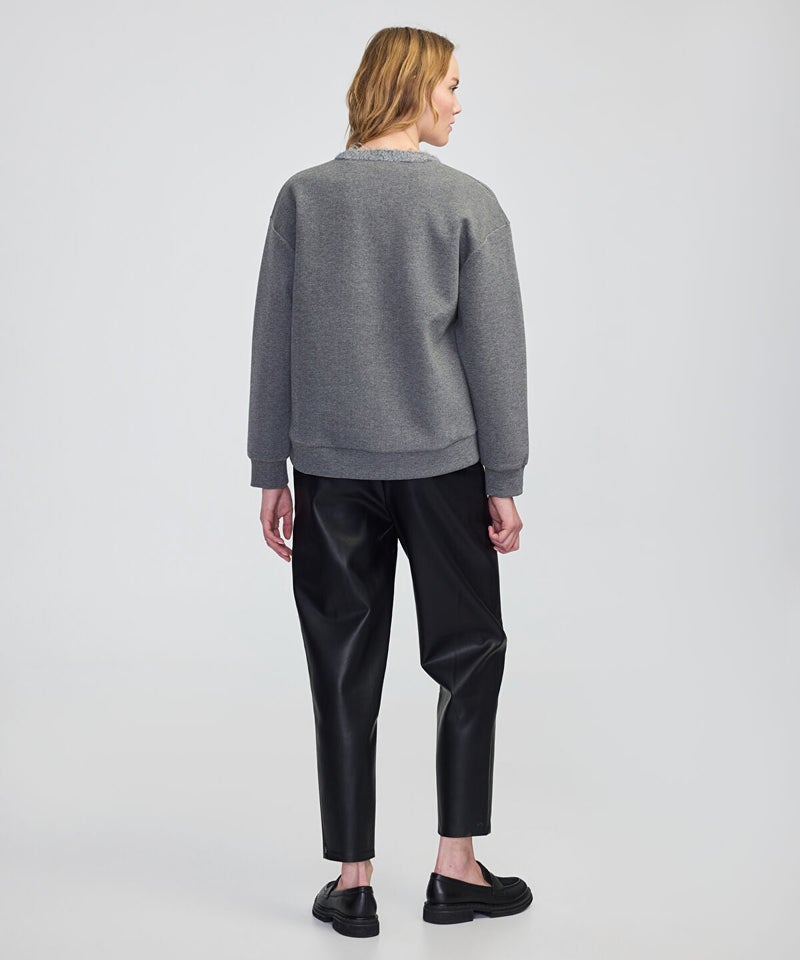Ipekyol 3D Floral Embellished Sweatshirt - Image 4