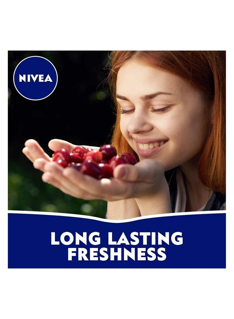 Nivea Deodorant Roll On Cherry Fresh - 50ml - Image 3