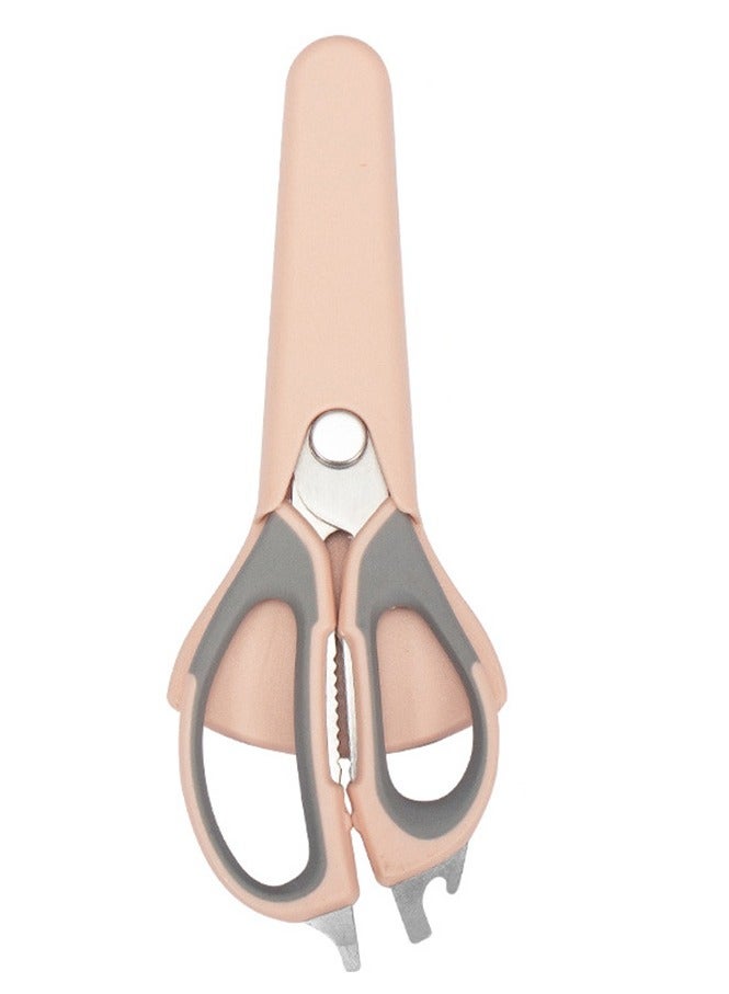 HOMESTAR 5-in-1 Detachable Kitchen Scissors - Magnetic Refrigerator Design, Stainless Steel Heavy Duty Scissors for Cutting Chicken Bones, Herbs, Nuts & Bottle Opener - Image 1