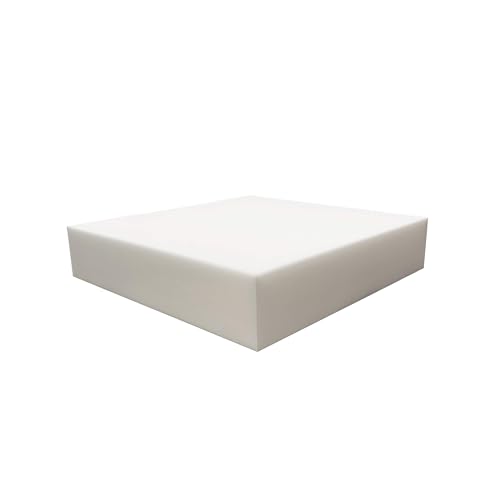 FoamRush 5" x 24" x 24" Upholstery Foam Cushion High Density (Square Foam for Dining Chairs, Chair & Wheelchair Seat Cushion Replacement) - Image 1
