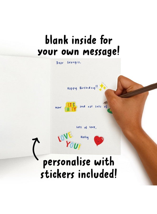 Central 23 Happy 2Nd Birthday Card For Boys Age Two Dinosaur Birthday Card For Son Nephew Second Bday Gifts For Him Comes With Fun Stickers Made In Uk - Image 3