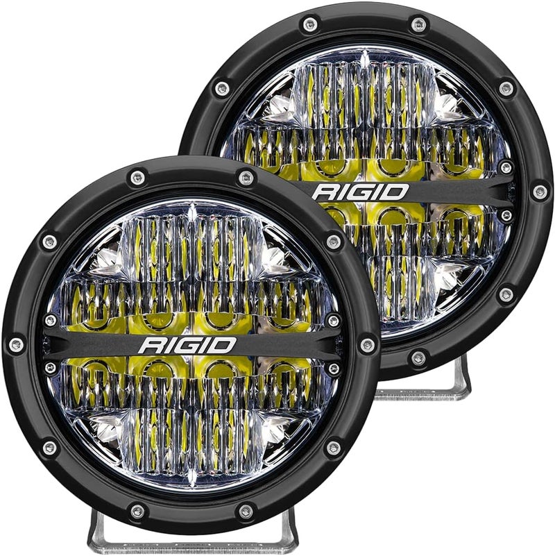 RIGID 360 Series 6-Inch LED Driving Lights - White - Image 1