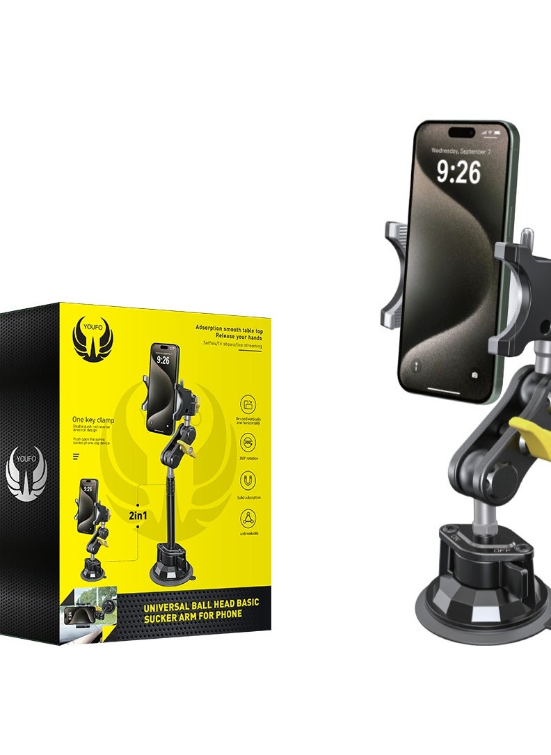 Universal Newest YOUFO Holder Universal Newest YOUFO is a versatile holder with a strong and stable design, providing you with perfect stability for using your phone in various conditions.