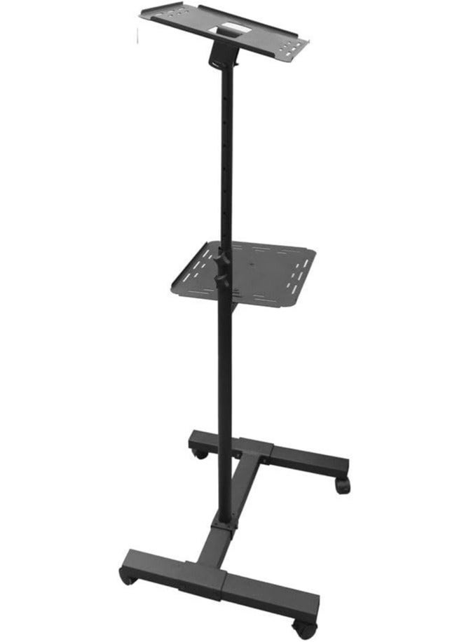 REBENUO Cyber Steel Adjustable Projector & Laptop Floor Stand Trolley. - Image 2