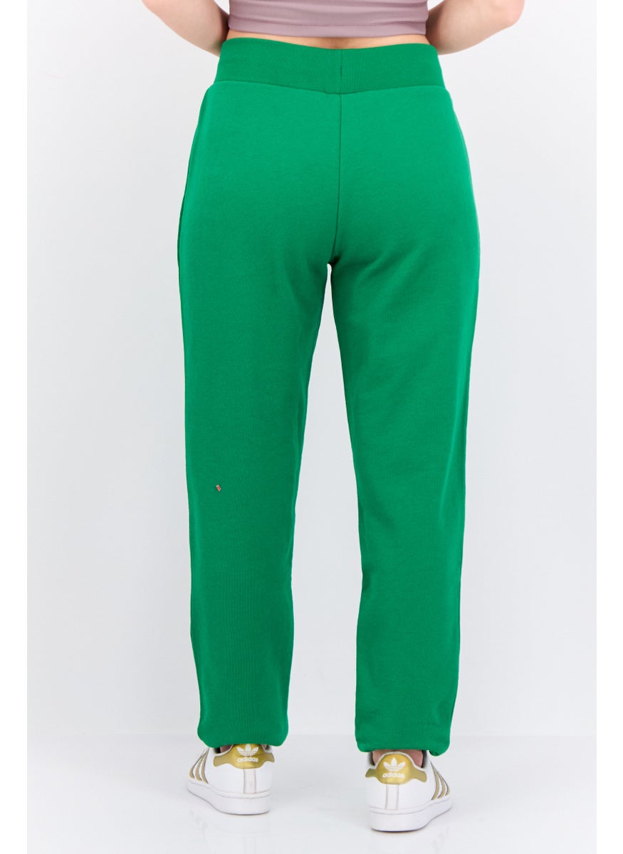 adidas Originals - Women Sportswear Fit Brand Logo Outdoor Sweatpants, Green - Image 1