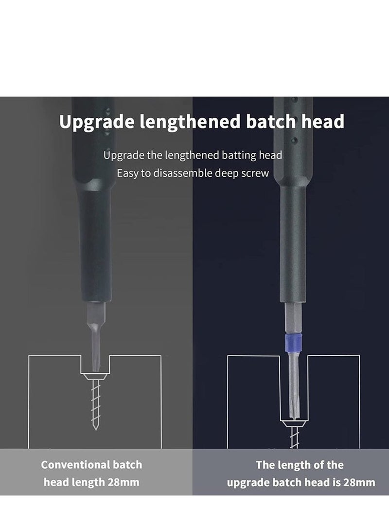 Furtey Professional 31-in-1 Magnetic Screwdriver Kit - Heavy-Duty Aluminum Case, Precision Repair Tools for Electronics/Watches/Smartphones, Compact & Portable Multi-Purpose Tool Set - Image 5