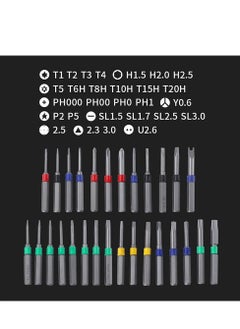 Furtey Professional 31-in-1 Magnetic Screwdriver Kit - Heavy-Duty Aluminum Case, Precision Repair Tools for Electronics/Watches/Smartphones, Compact & Portable Multi-Purpose Tool Set  - Image 4
